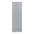 thumbnail image 1 of TOWN & COUNTRY BASICS Comfort Plus Windowpane Plaid Anti Fatigue Comfort Mat, Kitchen Runner Mat, Standing Desk Mat, Dorm Room Rug, Non-Slip Backing, Dark Grey, 18"x55", 1 of 12