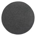 thumbnail image 1 of TOWN & COUNTRY BASICS Pax Herringbone Textured Solid Everwash® Washable Area Rug, Low Pile, Non-Slip Backing, Easy Clean Pet & Family Friendly Rug, Dark Grey, 8' Round, 1 of 15