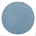 thumbnail image 1 of TOWN & COUNTRY BASICS Pax Herringbone Textured Solid Everwash® Washable Area Rug, Low Pile, Non-Slip Backing, Easy Clean Pet & Family Friendly Rug, Blue, 8' Round, 1 of 15