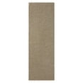 thumbnail image 1 of TOWN & COUNTRY BASICS Pax Herringbone Textured Solid Everwash® Washable Area Rug, Low Pile, Non-Slip Backing, Easy Clean Pet & Family Friendly Rug, Brown, 2'5"x5'11", 1 of 15