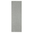 thumbnail image 1 of TOWN & COUNTRY BASICS Pax Herringbone Textured Solid Everwash® Washable Area Rug, Low Pile, Non-Slip Backing, Easy Clean Pet & Family Friendly Rug, Grey, 2'5"x5'11", 1 of 15