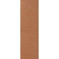 thumbnail image 1 of TOWN & COUNTRY BASICS Pax Herringbone Textured Solid Everwash® Washable Runner Area Rug, Low Pile, Non-Slip Backing, Easy Clean Pet & Family Friendly Rug, Rust, 2'5"x7'10", 1 of 15