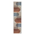 thumbnail image 1 of TOWN & COUNTRY EVERYDAY Avani Retro Arch Everwash® Washable Runner Area Rug with Non-Slip Backing, Pet Friendly Rug, Beige/Rust, 1'7"x6'6", 1 of 13