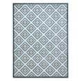 thumbnail image 1 of TOWN & COUNTRY EVERYDAY Brooks Retro Geo Indoor Outdoor Area Rug, UV Fade Resistant, High-Low Pile, Blue/Multi, 5'2"x7'2", 1 of 13