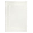 thumbnail image 1 of TOWN & COUNTRY EVERYDAY Cloud Shag Plush Border Area Rug with High-Low Pile, Ivory, 5'2"x7'2", 1 of 9