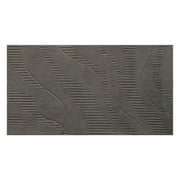 TOWN & COUNTRY EVERYDAY Lane Painterly Wave Soft Felt Everwash , Machine Washable Area Rug with Non-Slip Backing, Modern Rug, Charcoal Grey, 17"x211"