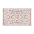 thumbnail image 1 of TOWN & COUNTRY EVERYDAY Rein Center Medallion Everwash® Washable Area Rug with Non-Slip Backing, Pet Friendly Rug, Brown/Grey, 21"x35", 1 of 11