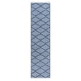 thumbnail image 1 of TOWN & COUNTRY EVERYDAY Rein Solid Diamond Everwash® Washable Runner Area Rug with Non-Slip Backing, Pet Friendly Rug, Blue, 1'9"x7'2", 1 of 11
