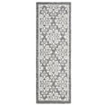 thumbnail image 1 of TOWN & COUNTRY EVERYDAY Walker Damask Medallion Everwash® Washable Multi-Use Decorative Rug with Non-Slip Backing, Grey, 24"x72", 1 of 11