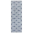 thumbnail image 1 of TOWN & COUNTRY EVERYDAY Walker Modern Diamond Everwash® Washable Multi-Use Decorative Rug, Tufted Kitchen Rug, Low-Profile Door Mat, Bedroom Rug and Bath Rug with Non-Slip Backing, Navy Blue, 24"x40", 1 of 11