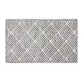 thumbnail image 1 of TOWN & COUNTRY EVERYDAY Walker Modern Stripe Everwash® Washable Multi-Use Decorative Rug, Tufted Kitchen Rug, Low-Profile Door Mat, Bedroom Rug and Bath Rug with Non-Slip Backing, Grey, 24"x40", 1 of 11