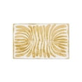 thumbnail image 1 of TOWN & COUNTRY LUXE Livie Matisse Cutout Everwash® Washable Multi-Use Decorative Rug, Kitchen Rug, Low-Profile Door Mat, Bedroom Rug and Dorm Room Rug with Non-Slip Backing, Gold, 24"x40", 1 of 7