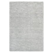 TOWN & COUNTRY LUXE Rita Ribbed Textured Hand Tufted 100% Wool Area Rug, Grey/Blue/Ivory, 6x9