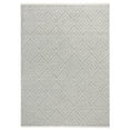 thumbnail image 1 of TOWN & COUNTRY LUXE Tretta Modern Geo Area Rug with Plush High-Low Texture, Grey, 9'2"x12'5", 1 of 12