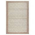 thumbnail image 1 of TOWN & COUNTRY TERRA Nalani Textured Diamond Hand-Knotted Flatwoven 100% Natural Jute Area Rug, Brown, 3'x5', 1 of 10