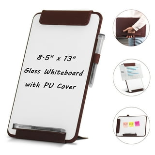 Small Magnetic Dry Erase Board, Portable White Board 8.5 X 11,Folder  Clipboard
