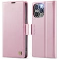 thumbnail image 1 of TOWOND Phone Case for iPhone 14 Pro Max Magnetic Wallet Phone Case Protective Leather Case with Card Holder Function Shockproof Flip Case Pink, 1 of 8