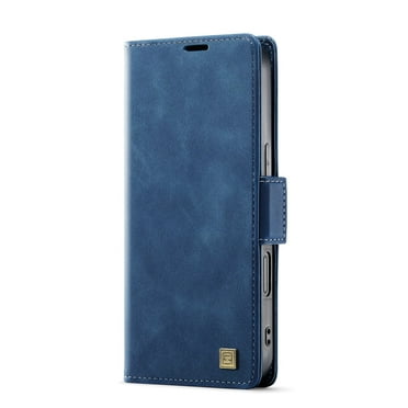 TOWOND Phone Case for iPhone 16 Pro Magnetic Wallet Phone Case Protective Leather Case with Card Holder Function Shockproof Flip Case Blue