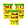 thumbnail image 1 of TOXIC WASTE | 3-Pack Toxic Waste Original Yellow Drums of Assorted Sour Candy - 5 Flavors: Apple, Watermelon, Lemon, Blue Raspberry, and Black Cherry (1.7 oz), 1 of 3
