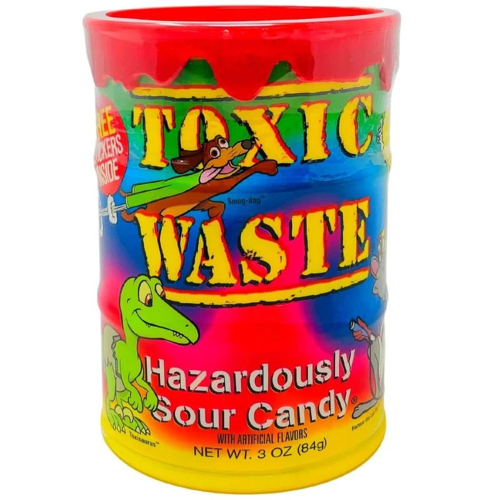 Toxic Waste Sour Candy Bank 3 Oz