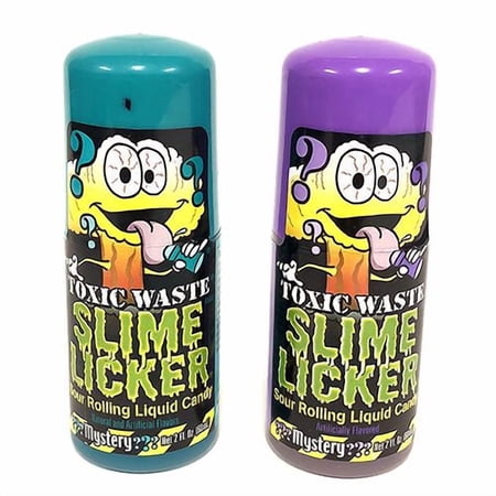 TOXIC WASTE Toxic Waste Tie Dye Bank, Assorted Flavors, 3.0 Ounce Drum