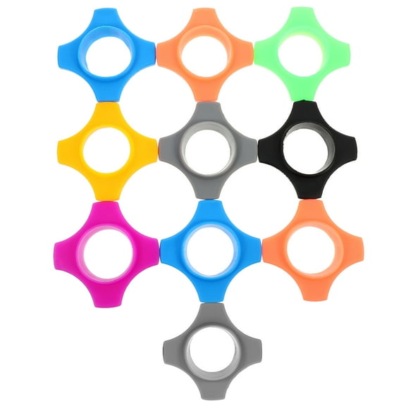 TOXMENT 10PCS Handheld Mic Silicone Rings for KTV, Interviews, Performance