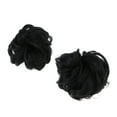 thumbnail image 1 of TOXMENT 2PCS Curly Hair Bun Extensions Messy Donut Chignon Hairpiece, 1 of 8