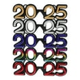 TOXMENT 5pcs 2025 Eyeglasses Plastic 2025 New Year Eve Party Glasses