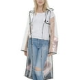 thumbnail image 1 of TOXMENT Clear Protective Coveralls Reusable Security Isolation Gown XXL, 1 of 8