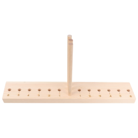 GOOHOCHY Bow Making Tool Beige Wooden 1 Set 2.2X12.8In