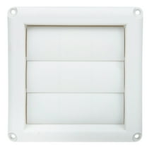 TOXMENT Louvered Vent Cover for Outdoor Dryer Air 100mm