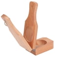 thumbnail image 1 of TOXMENT Manual Tostones Potatoes Bananas Press Tool Kitchen Tostones Maker Wood Tostones Maker, 1 of 9