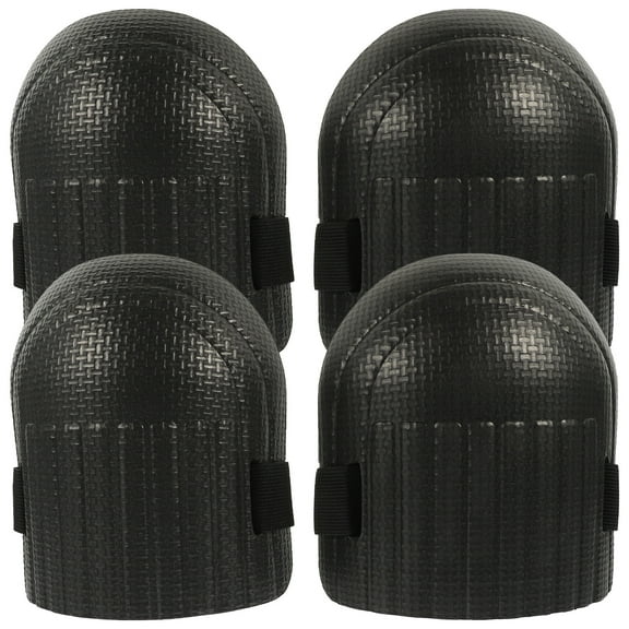 GOOHOCHY Knee Guards for Work Men EVA Black for Carpeting 4Pcs