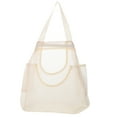thumbnail image 1 of GOOHOCHY Onion Storage Bags Polyester Beige For Homeowners 1Pcs 17.7X10.4X0.1In, 1 of 8