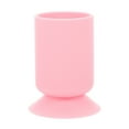 thumbnail image 1 of TOXMENT Silicone Pencil Holder Suction Cup Makeup Brush Organizer Pink, 1 of 8