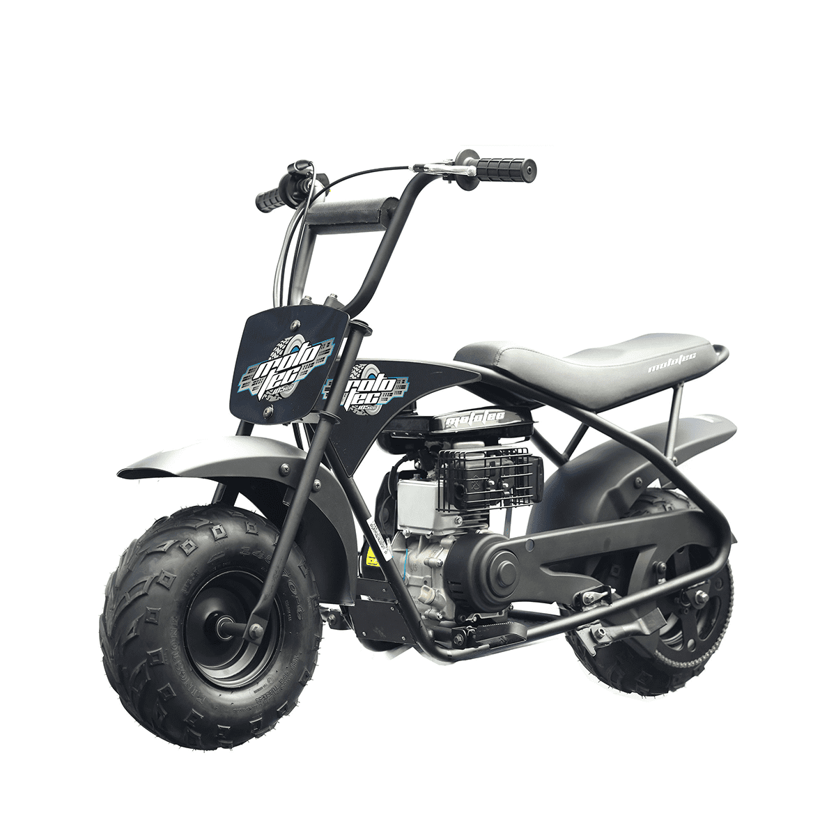 TOXOZERS 105cc Mini Bike,3.5HP 4-Stroke Off-Road Mini Dirt Bike for Kids 8+,Classic Retro Motorcycle,23MPH Top Speed,Rear Disc Brake