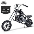 thumbnail image 1 of TOXOZERS 50cc Mini Bike,Gas-Powered EPA Approved Mini Dirt Bike with 12.5" 10" Tires,Pull Start,1L Tank,20MPH Top Speed,Black, 1 of 5
