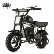 TOXOZERS Dirt Bike,50cc 2-Stroke Mini Bike for Age 8+,Kids Motor-cycle with 20 MPH Speed,180 lbs Capacity