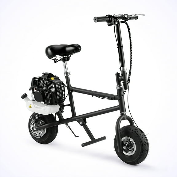 TOXOZERS Mini Bike,49cc Gas Dirt Bike for Teens & Adults with 10 Inch Tires,Pull Start, EPA Approved,Top Speed 25mph,