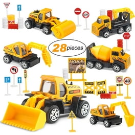Big Daddy Toy Truck Crane Extendable Arms and Lever to Lift Crane