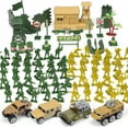 thumbnail image 1 of TOY Life Army Men Toys for Boys, Toy Soldiers Die Cast Vehicles Play Set 95 Pieces Army Toys, Army Men Action Figures Boys Gift for Holiday, Includes Army Guys Base Toy Props 4 Military Toy Vehicles, 1 of 8