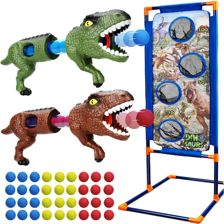 TOY Life Dinosaur Shooting Games, Dinosaur Toys for Kids 3 4 5 6 7