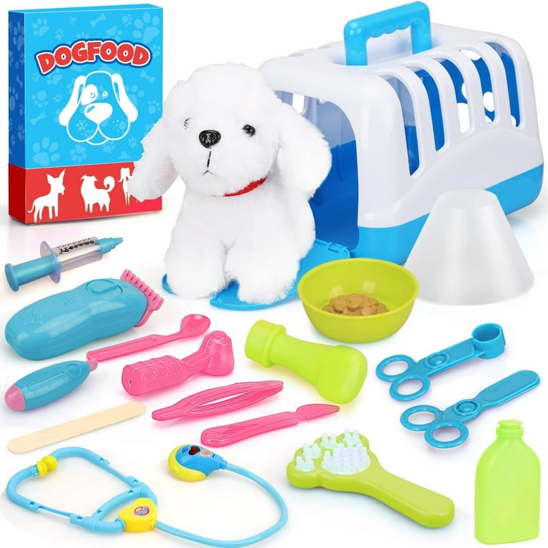 TOY Life Kids' Veterinary Care Doctor Set 26 PCS Vet Kit with