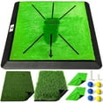TOY Life Golf Mat, Golf Hitting Mat, Golf Practice Indoor, Golf