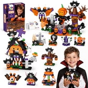 TOY Life 18-Pack Building Blocks Set, Halloween Party Favors for Kids 6+