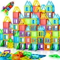 thumbnail image 1 of TOY Life Magnetic Tiles for Toddlers 3-5 Magnetic Blocks for Kids Ages 4-8 STEM Magnet Blocks Magnet Tiles Magnet Toys Kids Magnetic Building Tiles Building Blocks Kids Games for Boy Girl, 1 of 10