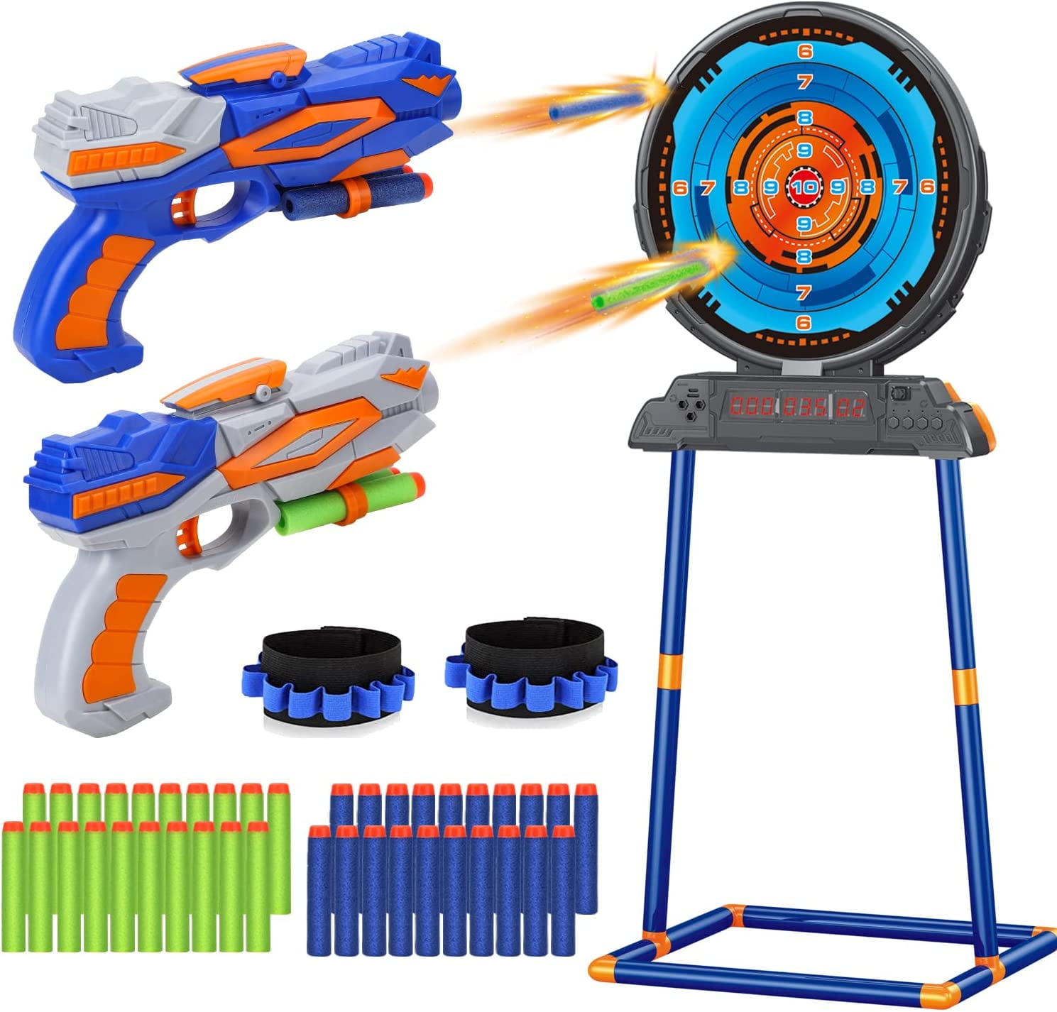 TOY Life Kids Game: Nerf Guns & Targets Set for Boys Age 3