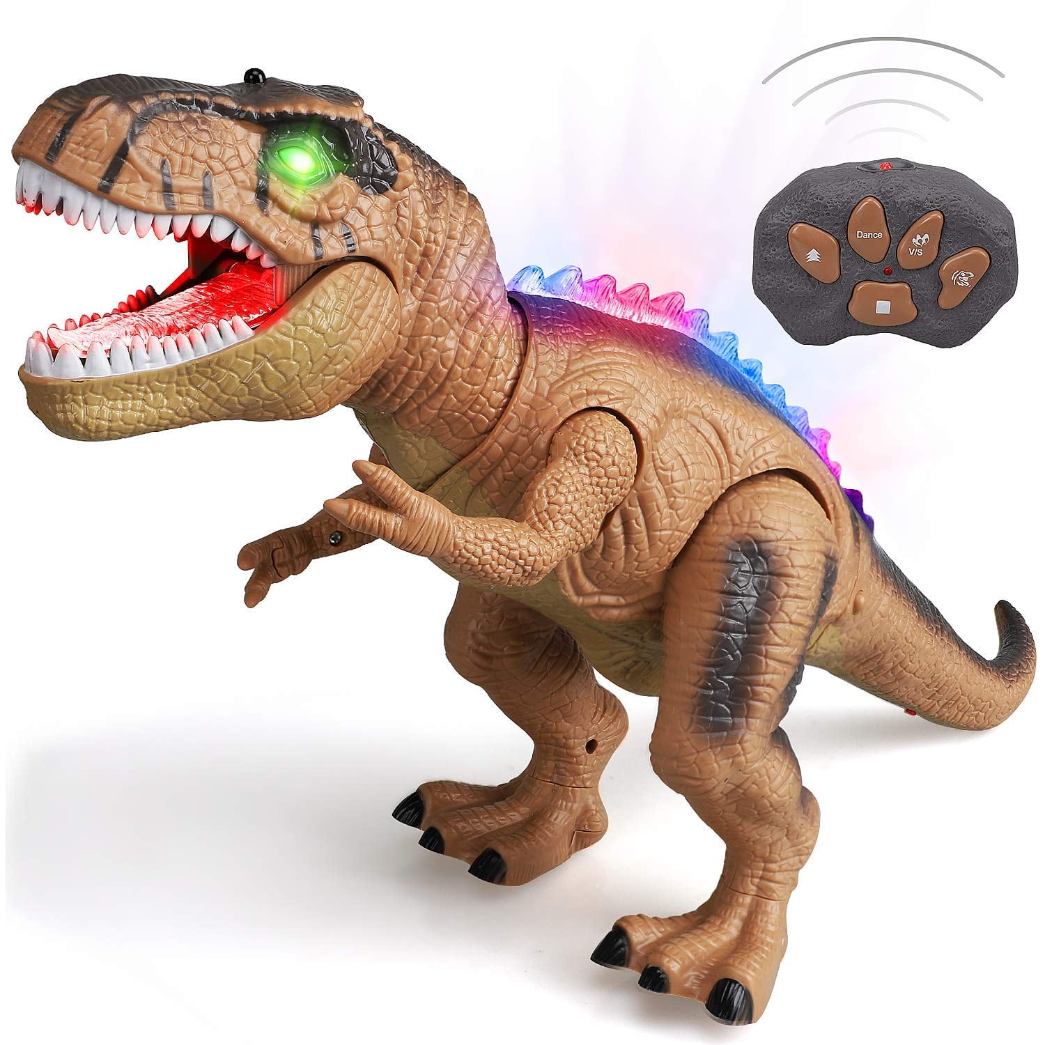 TOY Life Remote Control LightUp Dinosaur Toy for Kids 37+ with