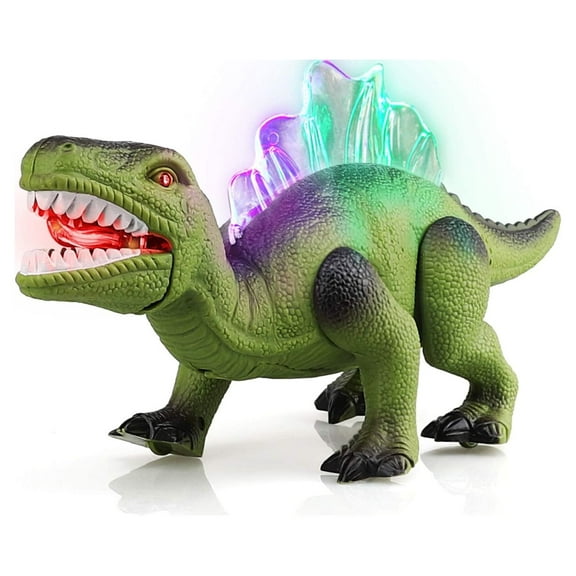 TOY Life Walking Dinosaur Toys for Kids, Light up Robot Toys, 12 inches Dinosaur with Mouth Moves & Roars, Electronic Dino Toys Robot Dinosaur Gift for Kids 3 4 5 6 7 Years
