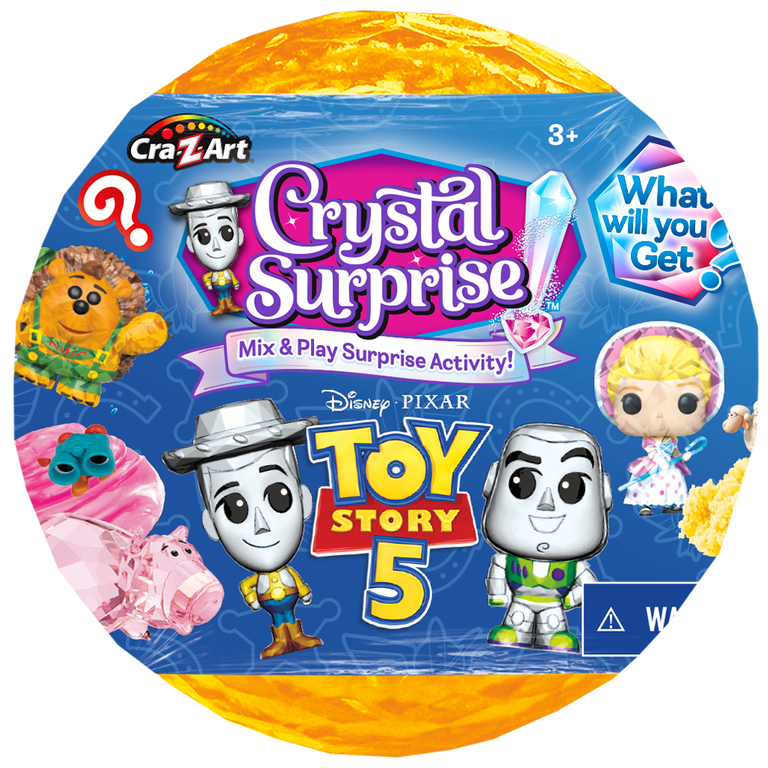 ✨Crystal オブジェ　ミニチュアセット Cra-Z-Art Toy Story 5 Crystal Surprise Mystery Ball, Ages 3+